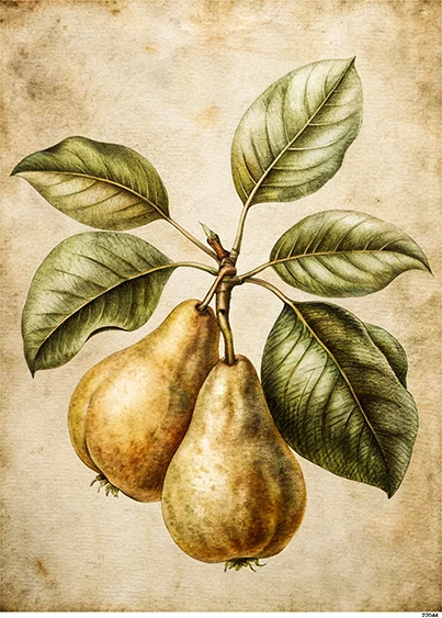 CN22044 papier ryżowy GRUSZKI