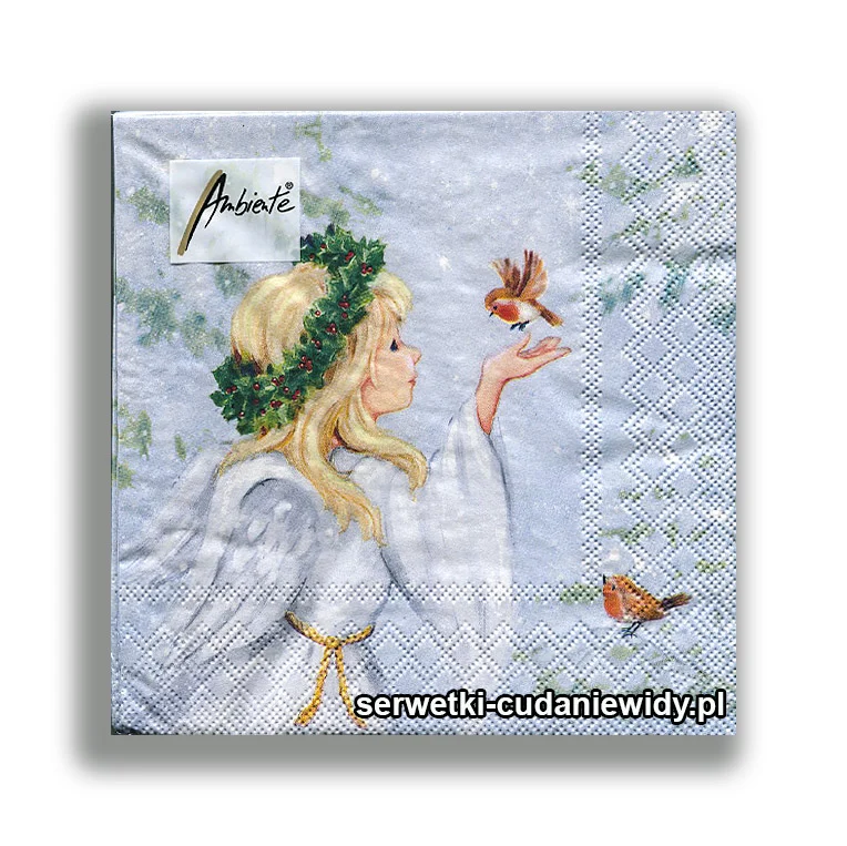 8241PACZKA anielscy przyjaciele SERWETKI PACZKA 20 szt.