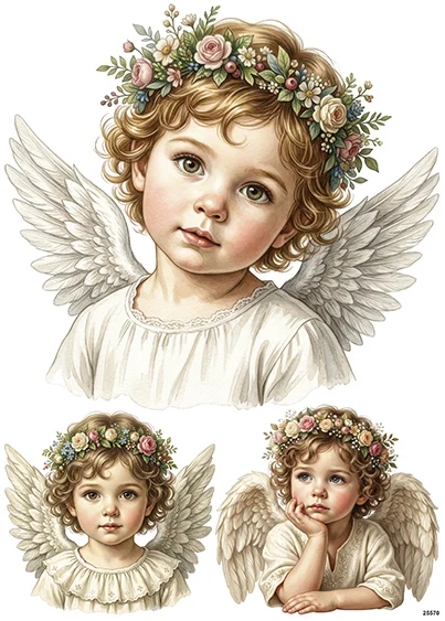 CN25570 papier ryżowy AMORKI DZIECIĘCE