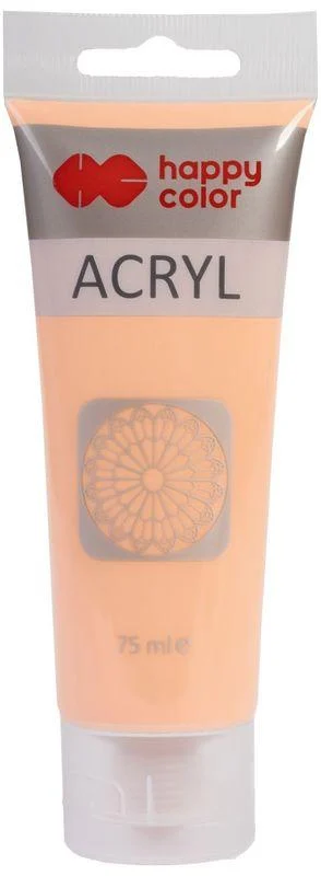 HCL027024 Farba akrylowa 75 ml, brzoskwiniowy, Happy Color