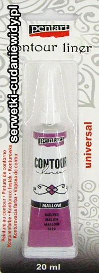PN518934 PENTART KONTURÓWKA 20 ml MALWA BŁYSZCZĄCA