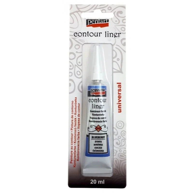 PN518949 PENTART KONTURÓWKA 20 ml BORÓWKA BŁYSZCZĄCA