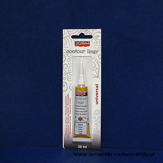 PN518899 PENTART KONTURÓWKA 20 ml METALICZNY ZŁOTY