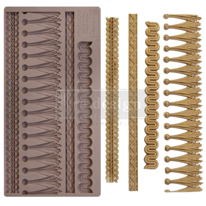 PN510983 PRIMA FOREMKA SILIKONOWA 20x27 TASSEL FRINGE