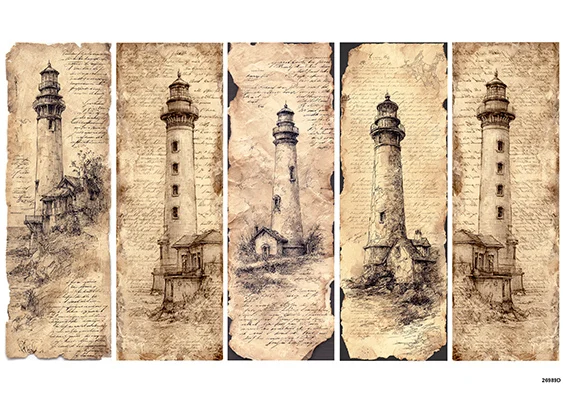 CN26989D papier ryżowy ZAKŁADKA 16x 5,5cm