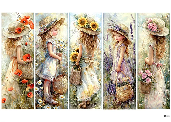 CN27000D papier ryżowy ZAKŁADKA 16x 5,5cm
