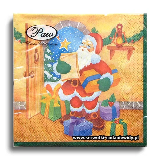 5405PACZKA Paczka Serwetek Paw 20Szt