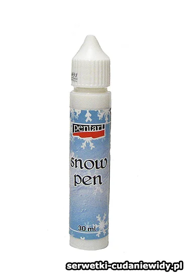 PN523746 PENTART PASTA ŚNIEG 30 ml PISAK